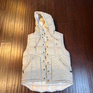 Moncler Men's Quilted Down Vest/Gilet - Grey - Size Medium (2)